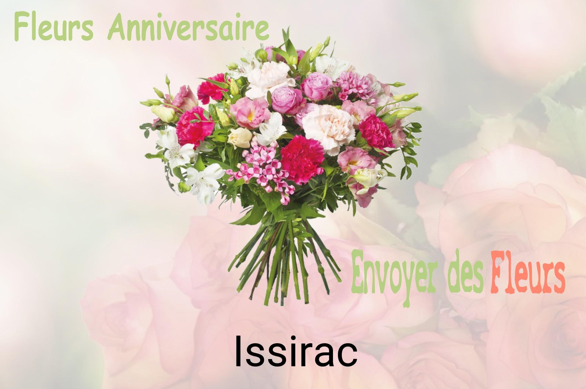 Bouquet de fleurs d’anniversaire livré à Issirac